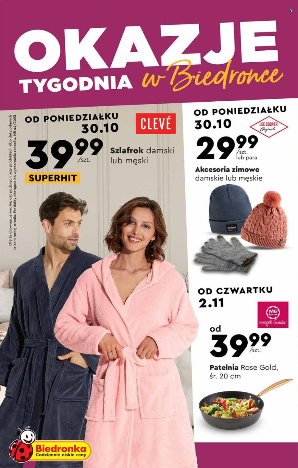 Gazetka Biedronka - 30.10.2023 - 15.11.2023. Strona 1