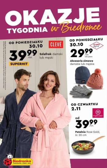 Gazetka Biedronka - 30.10.2023 - 15.11.2023.