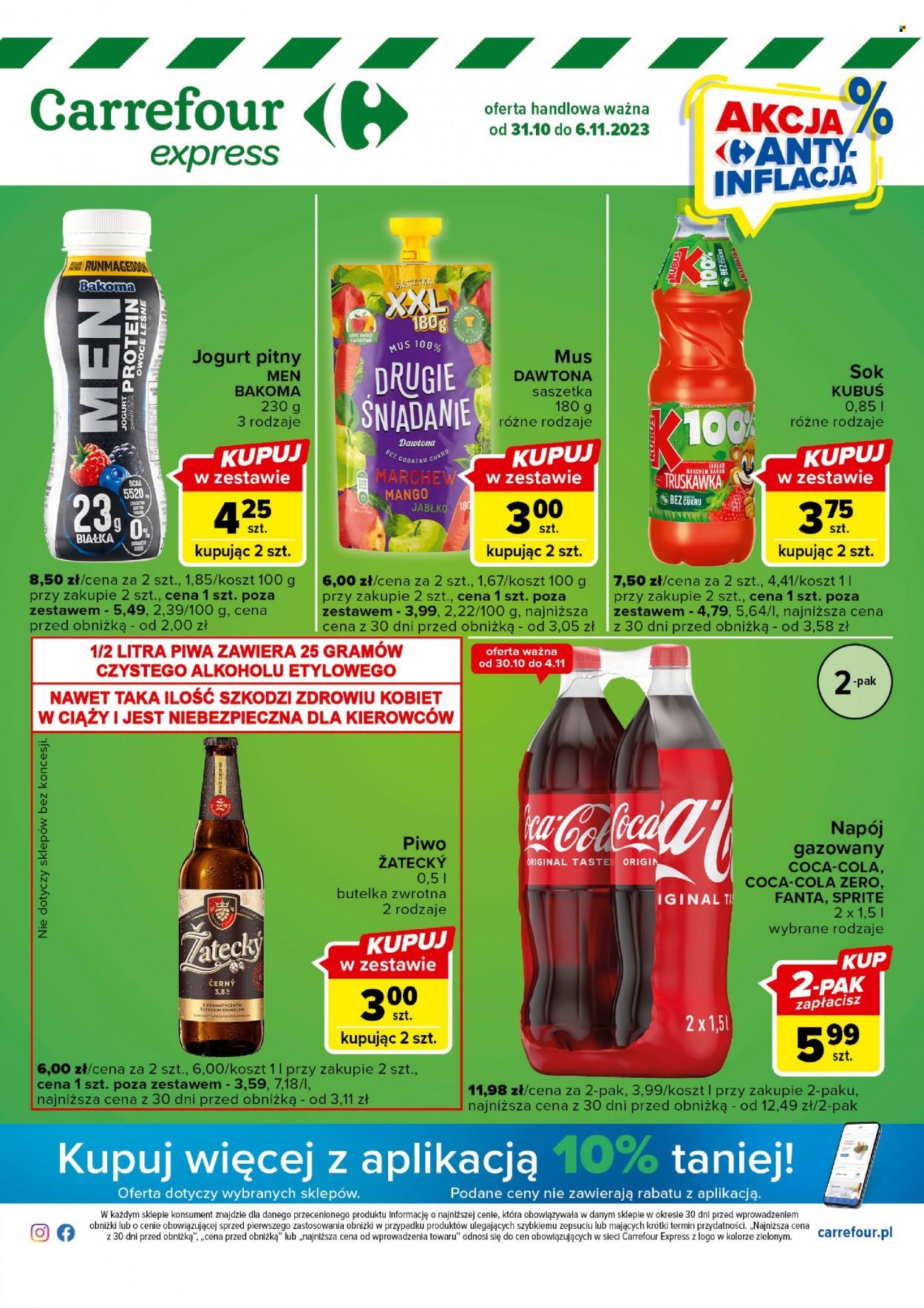 Gazetka Carrefour - 31.10.2023 - 6.11.2023. Strona 1