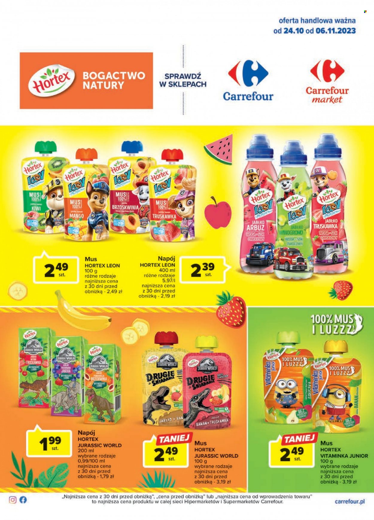 Gazetka Carrefour - 24.10.2023 - 6.11.2023. Strona 1