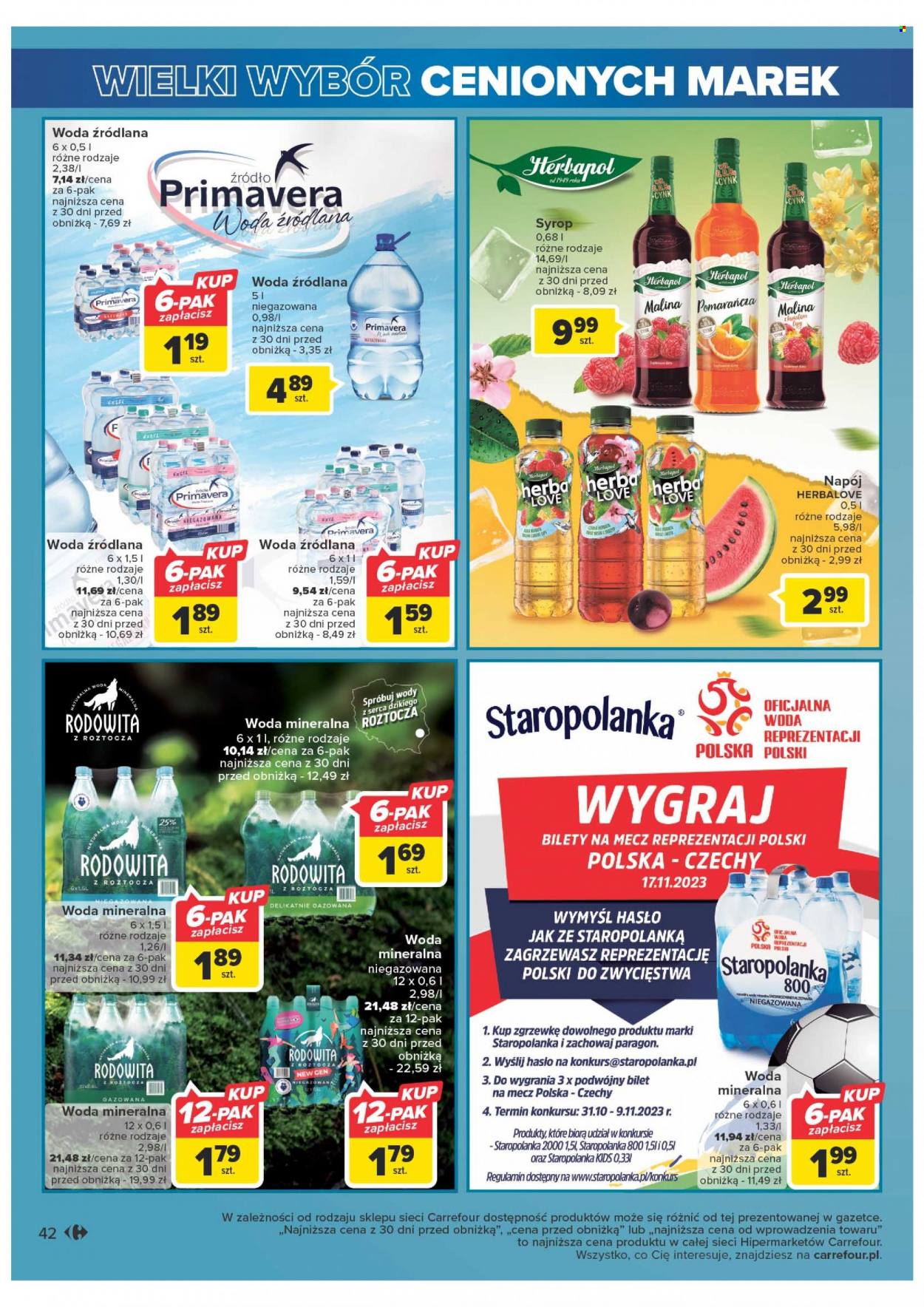 Gazetka Carrefour - 31.10.2023 - 10.11.2023. Strona 42