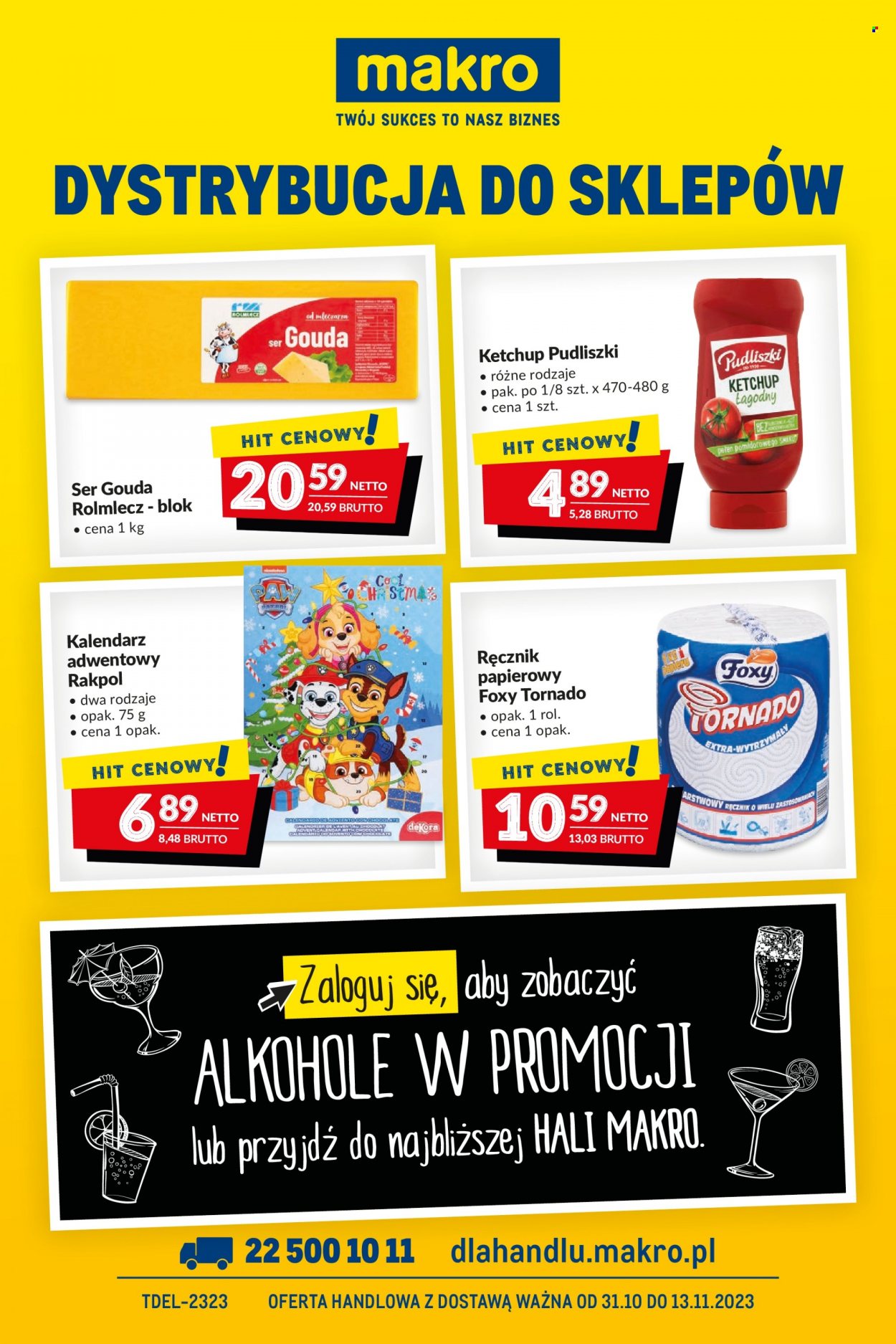 Gazetka Makro - 31.10.2023 - 13.11.2023. Strona 1