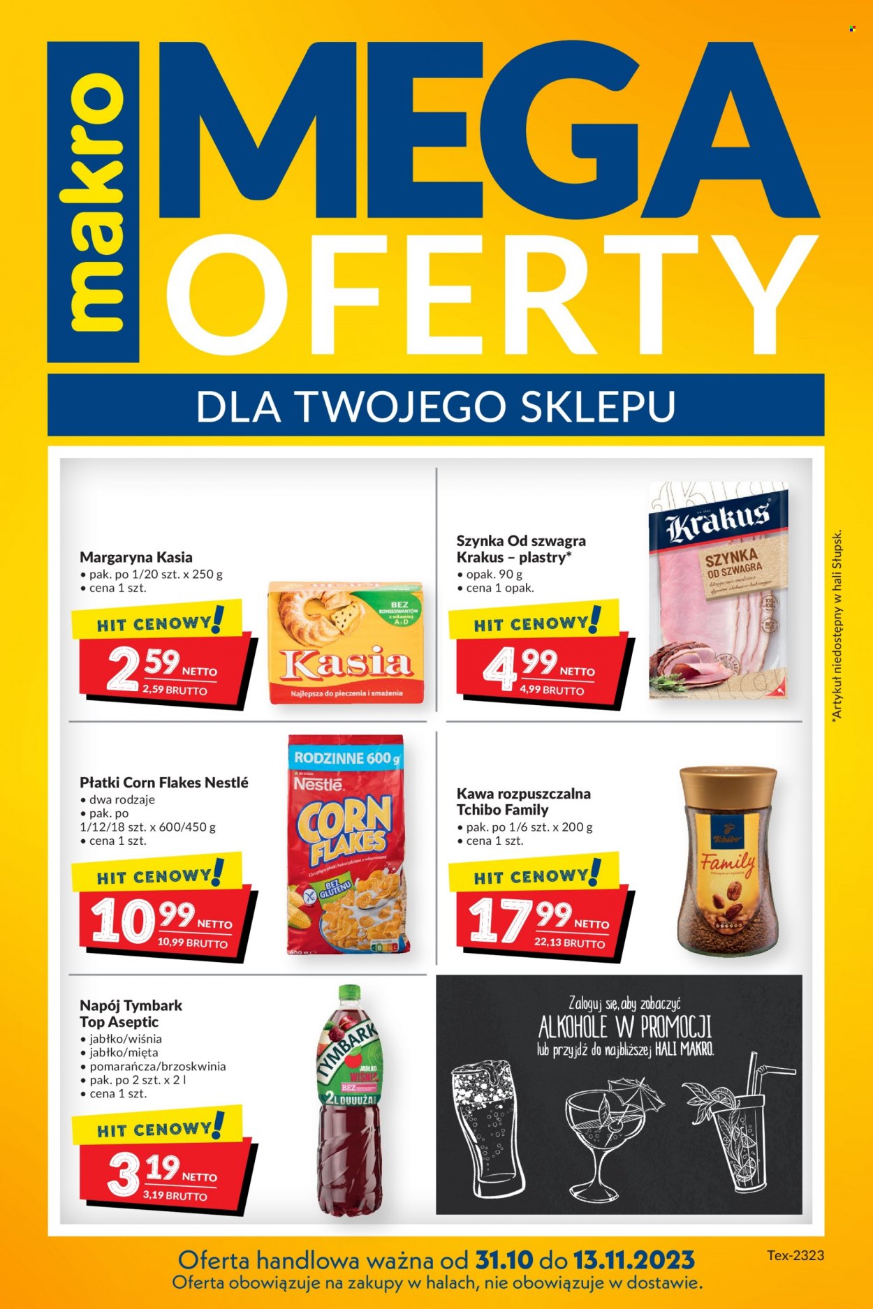 Gazetka Makro - 31.10.2023 - 13.11.2023. Strona 1