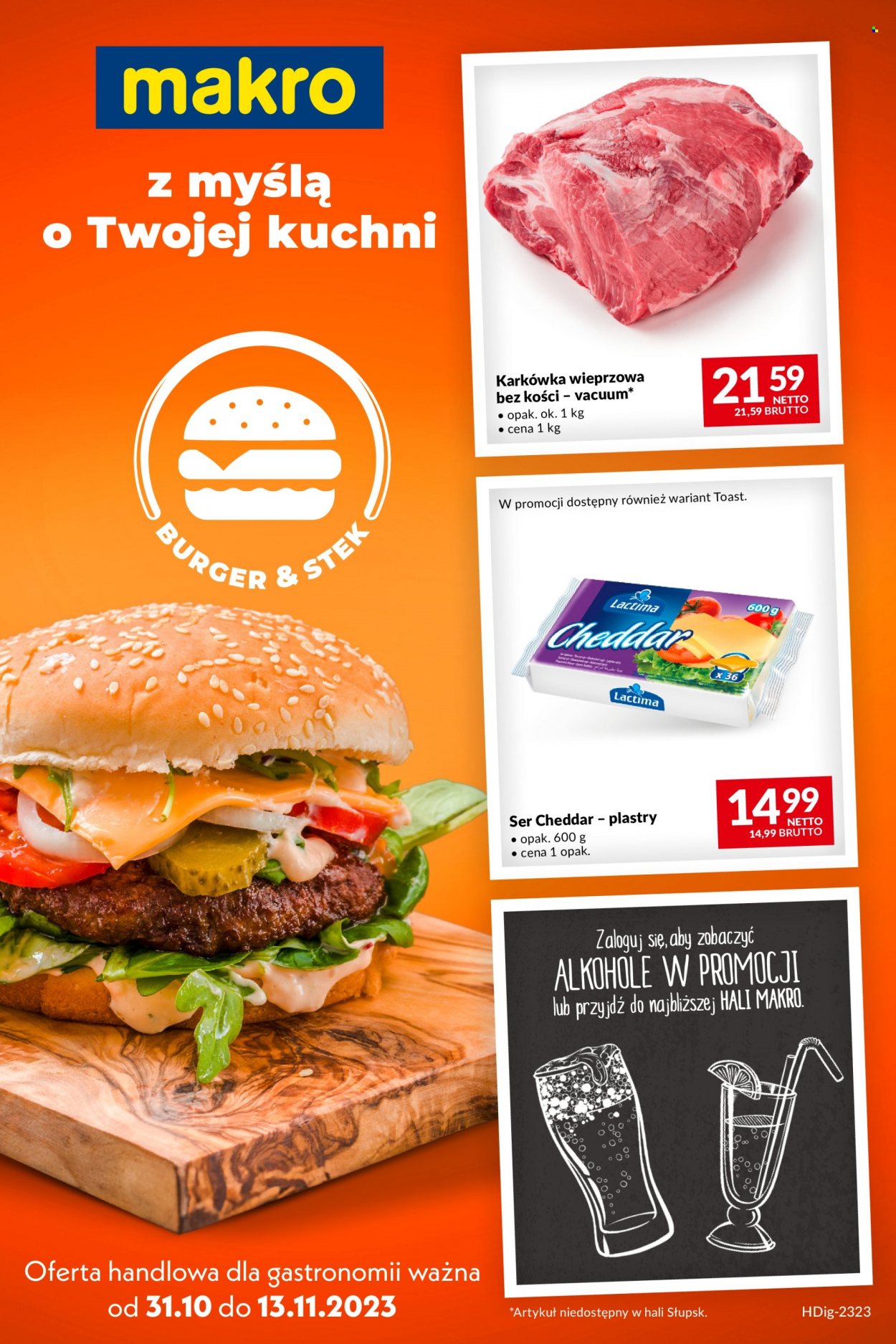 Gazetka Makro - 31.10.2023 - 13.11.2023. Strona 1