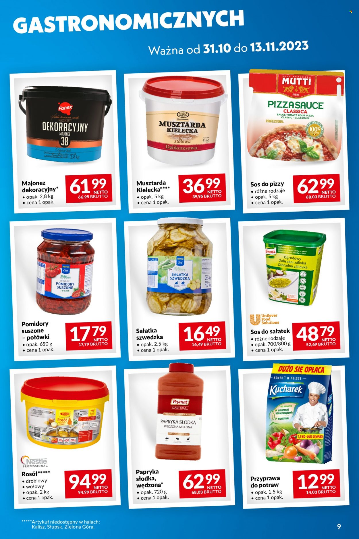 Gazetka Makro - 31.10.2023 - 13.11.2023. Strona 9