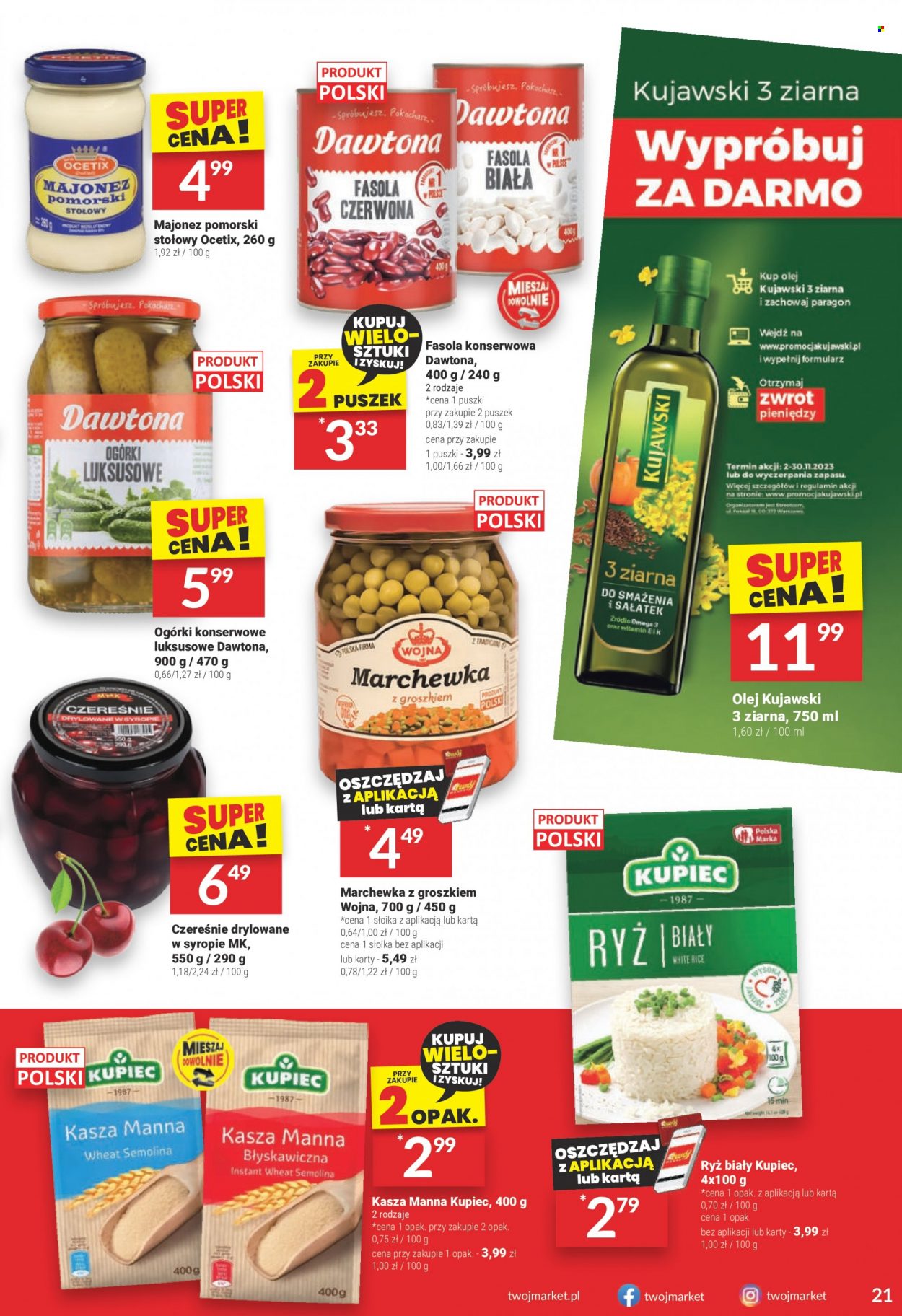 Gazetka Twój Market - 2.11.2023 - 7.11.2023. Strona 21