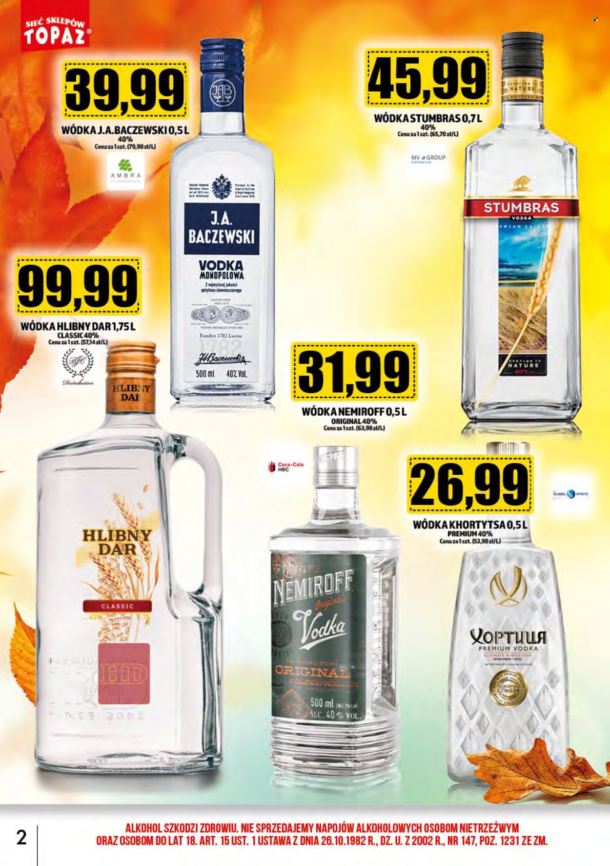 Gazetka Topaz - 2.11.2023 - 30.11.2023. Strona 2