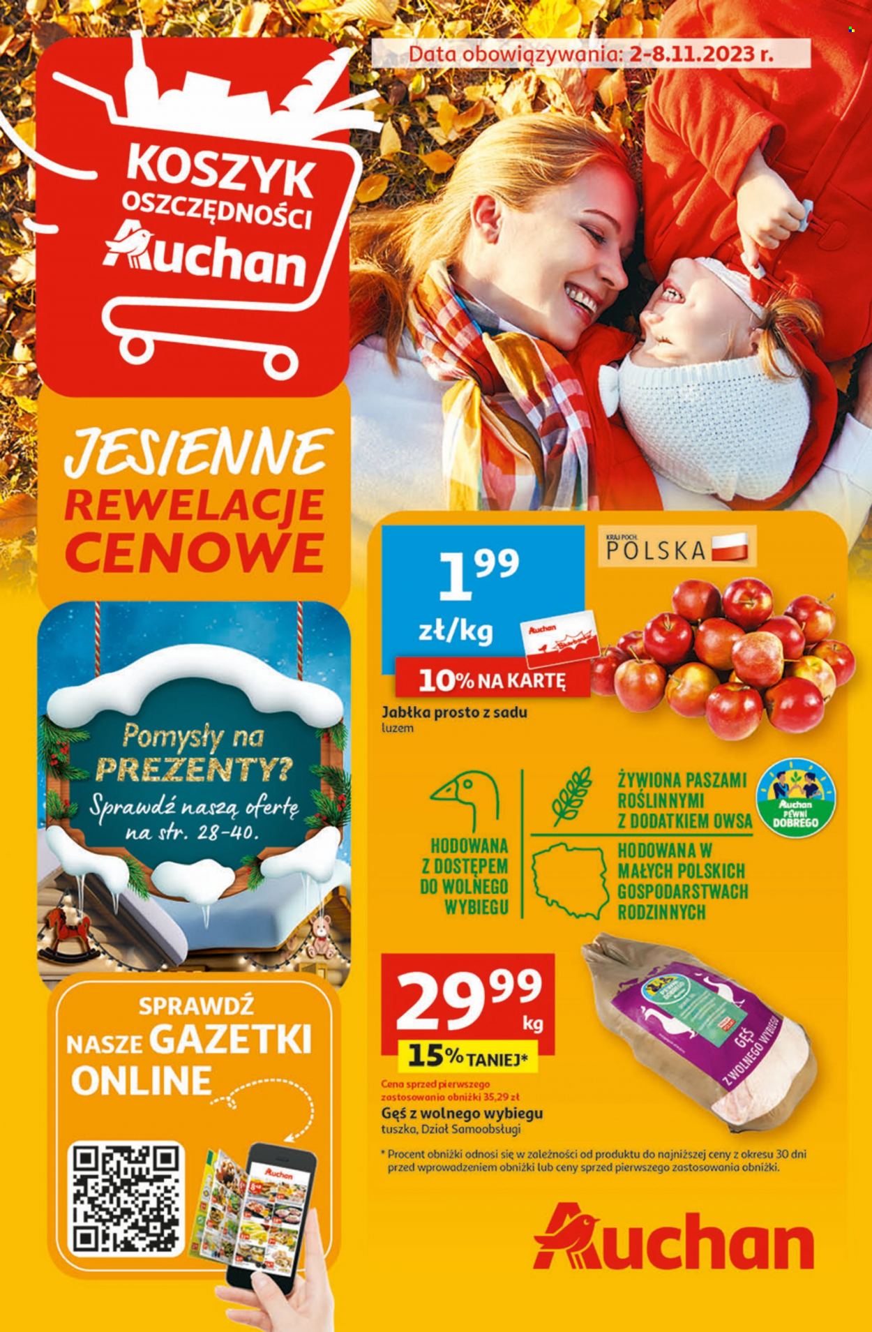 Gazetka Auchan - 2.11.2023 - 8.11.2023. Strona 1
