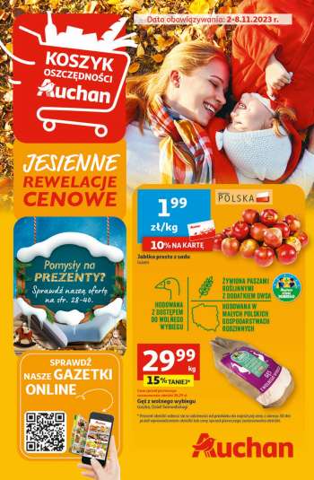 Gazetka Auchan - 2.11.2023 - 8.11.2023.