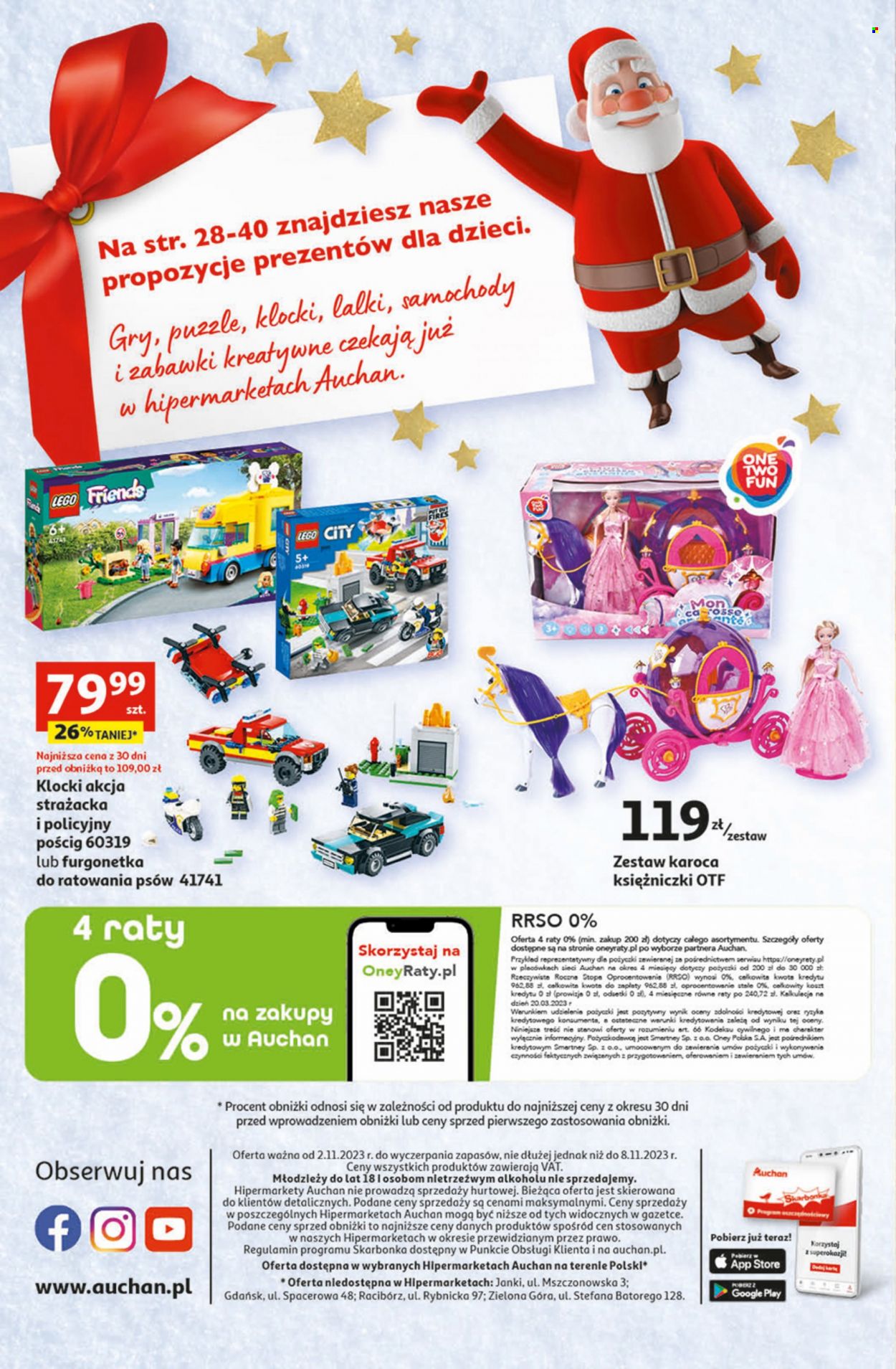 Gazetka Auchan - 2.11.2023 - 8.11.2023. Strona 40
