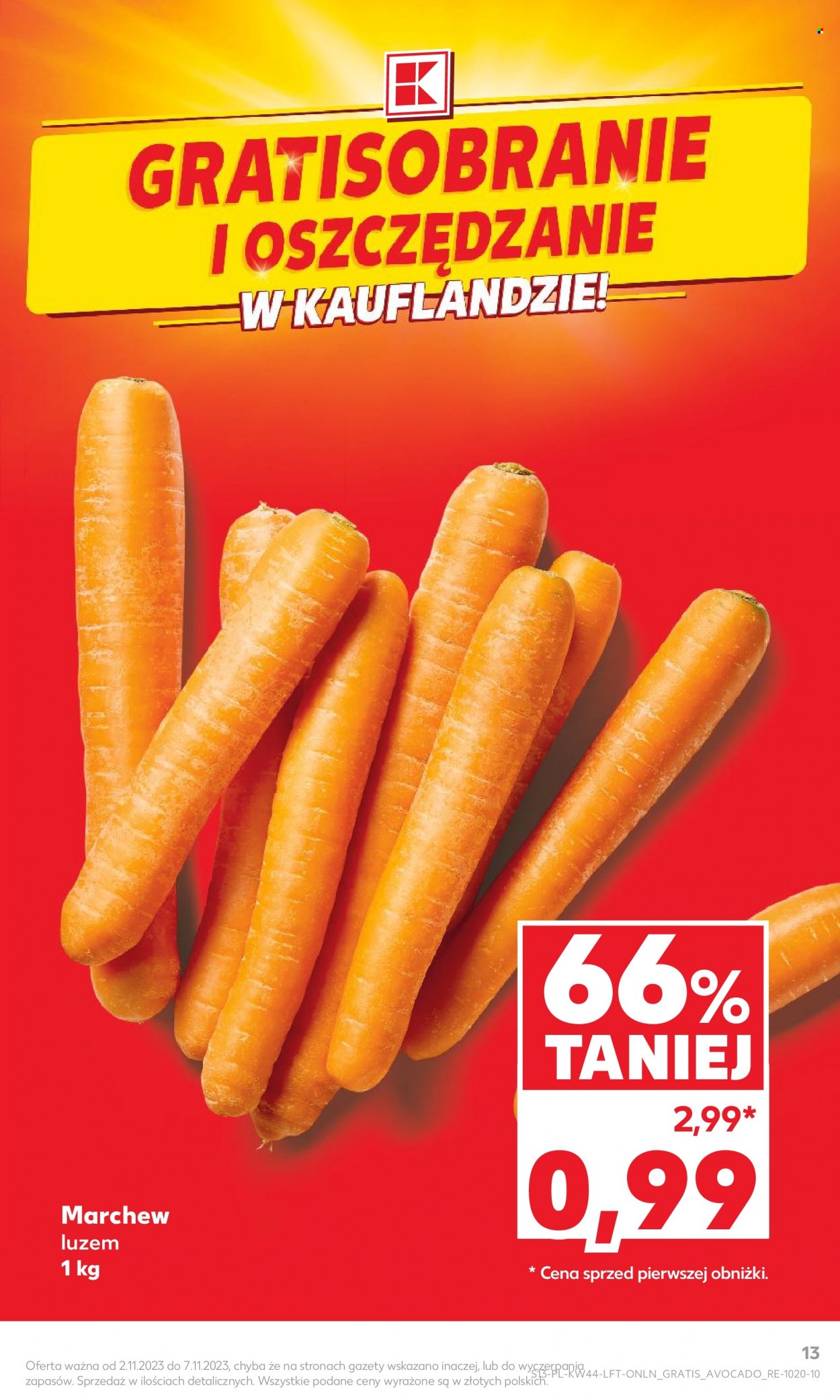 Gazetka Kaufland - 2.11.2023 - 7.11.2023. Strona 13
