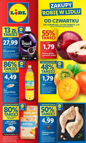 Leták Lidl - 2.11.2023 - 4.11.2023.
