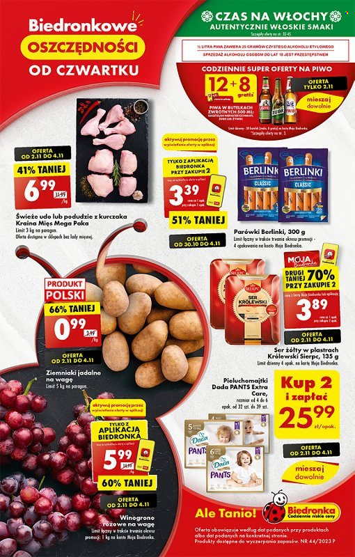 Gazetka Biedronka - 2.11.2023 - 8.11.2023. Strona 1