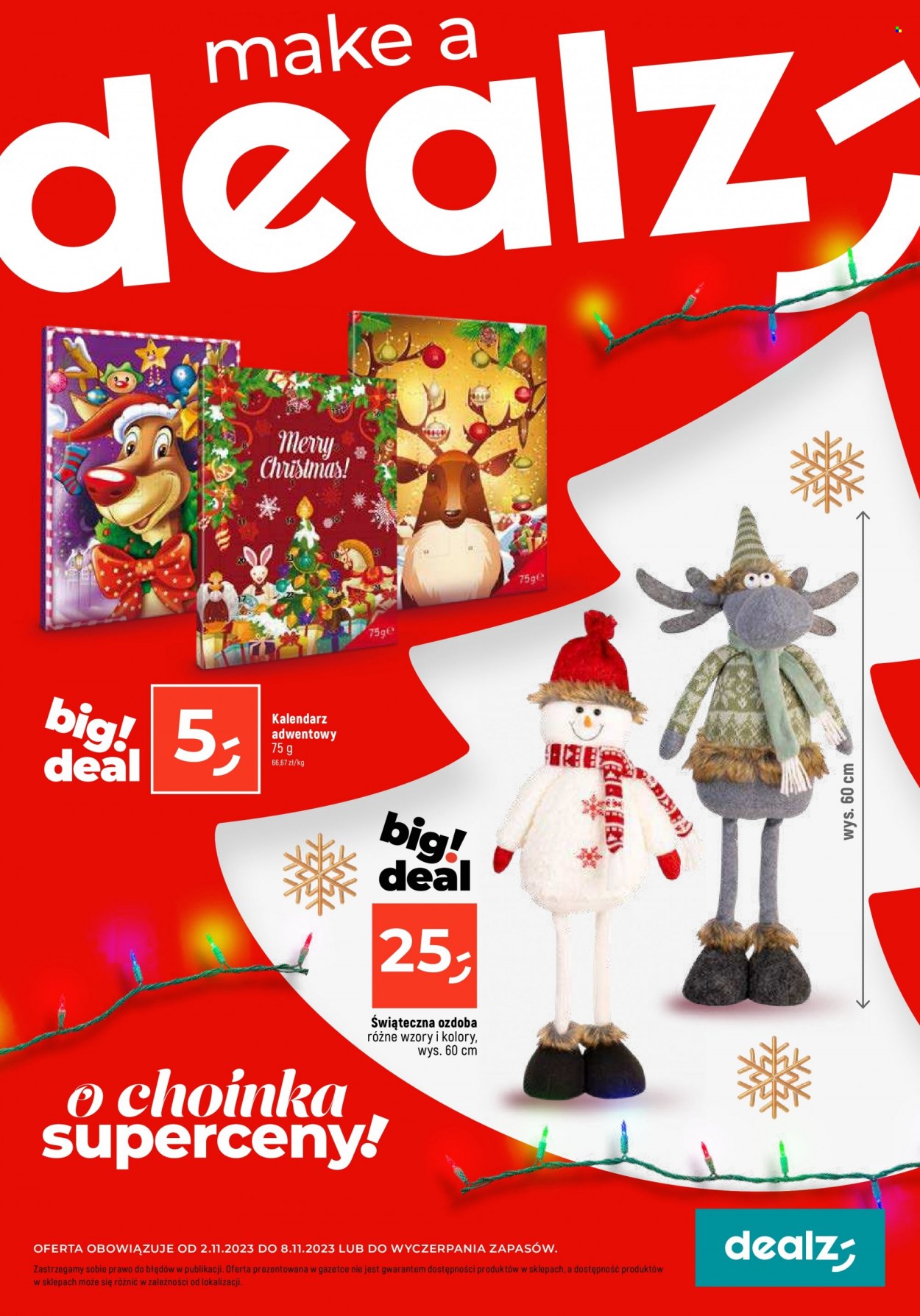Gazetka Dealz - 2.11.2023 - 8.11.2023. Strona 1