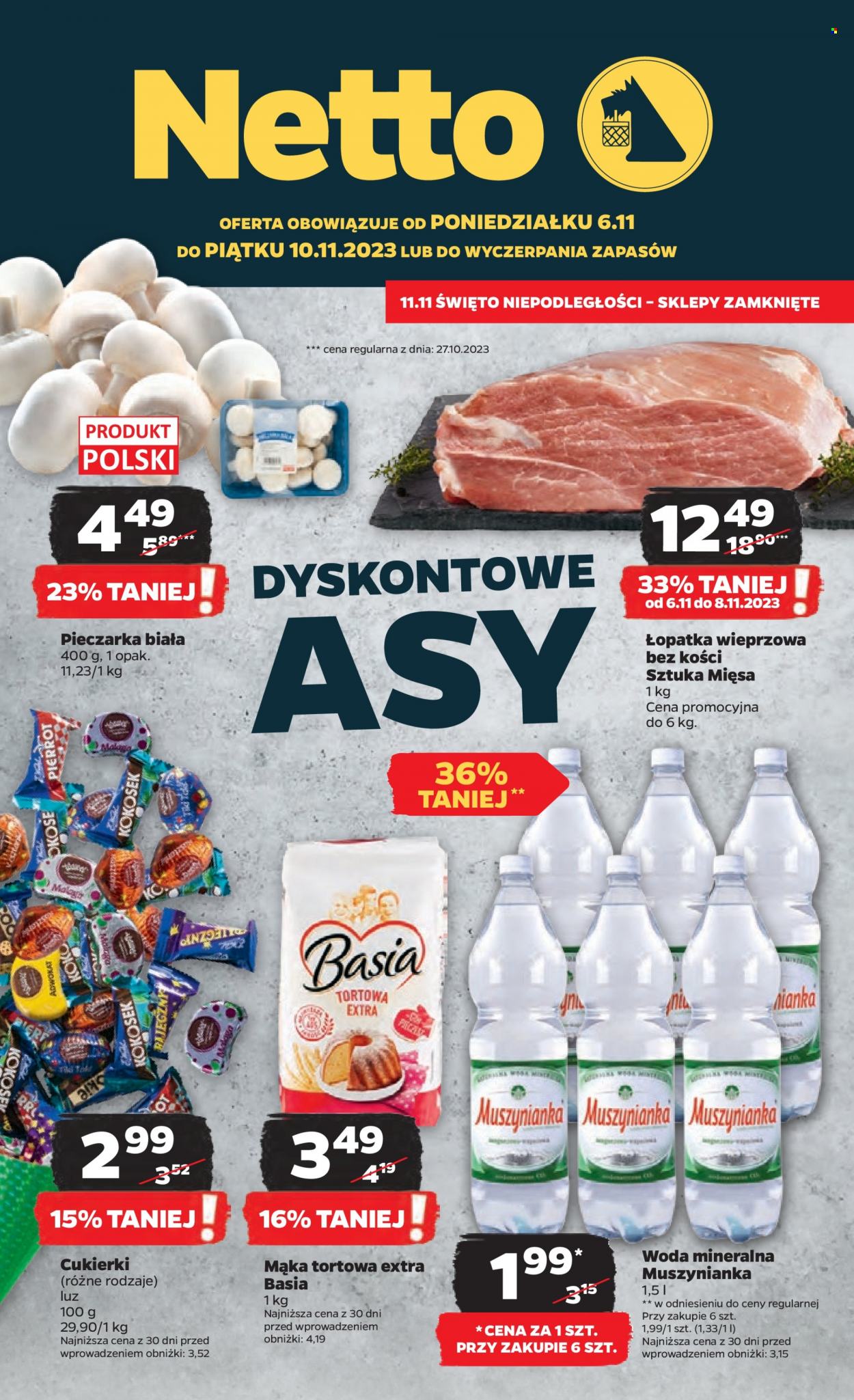 Gazetka Netto - 6.11.2023 - 10.11.2023. Strona 1