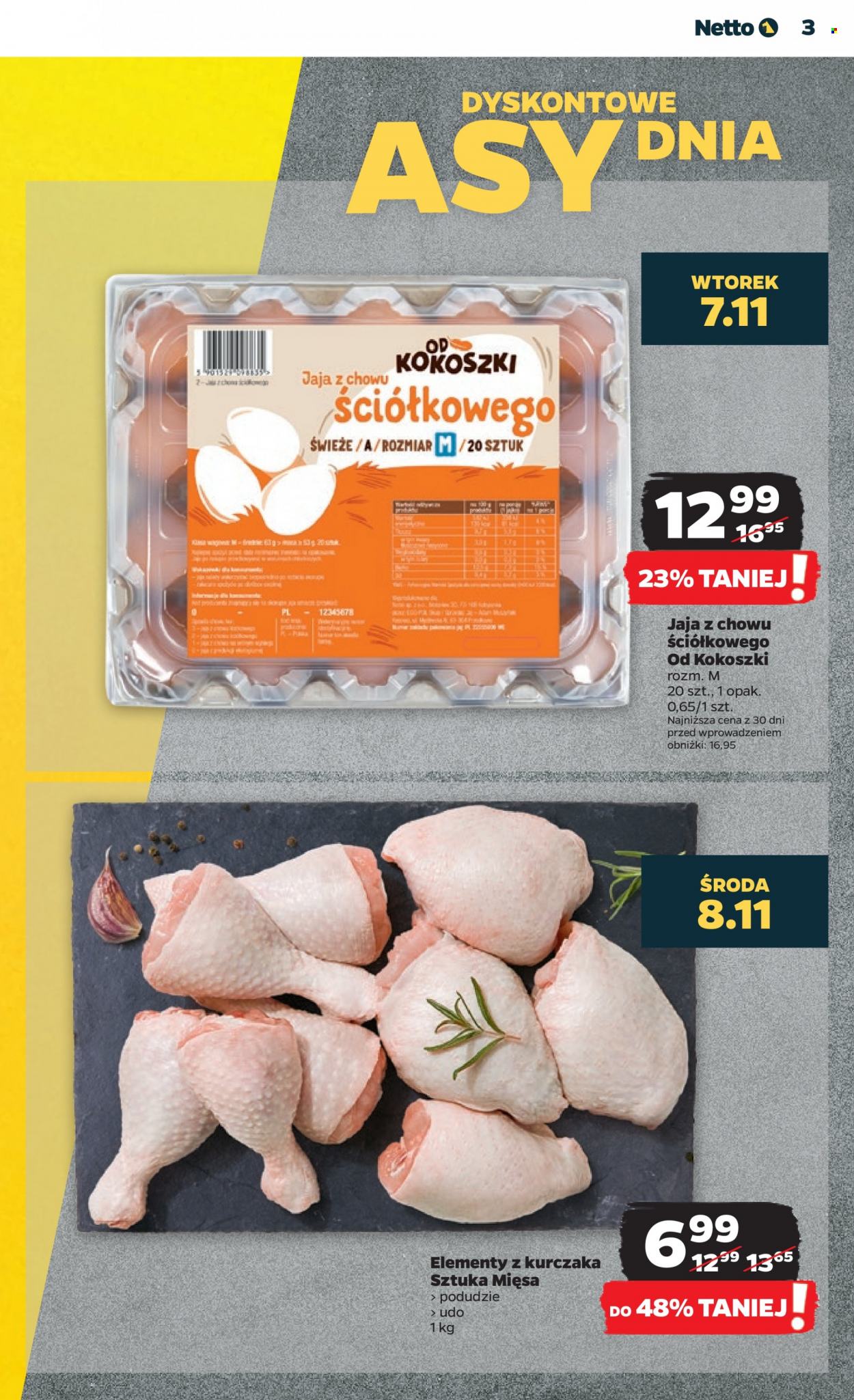 Gazetka Netto - 6.11.2023 - 10.11.2023. Strona 3