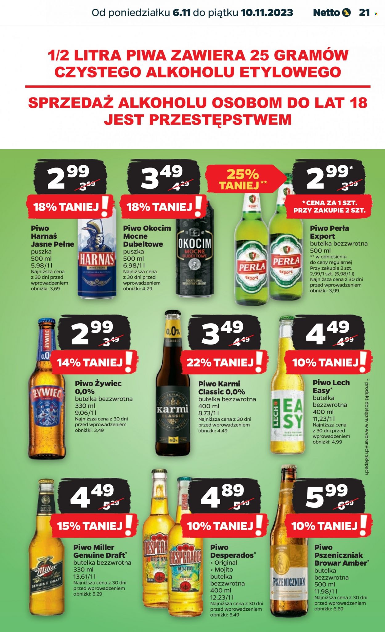 Gazetka Netto - 6.11.2023 - 10.11.2023. Strona 21