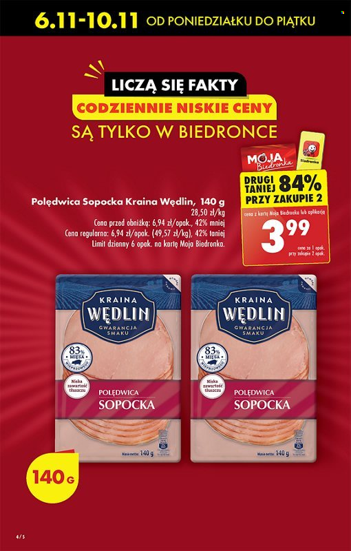 Gazetka Biedronka - 6.11.2023 - 10.11.2023. Strona 4