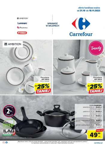 Gazetka Carrefour - 31.10.2023 - 18.11.2023.