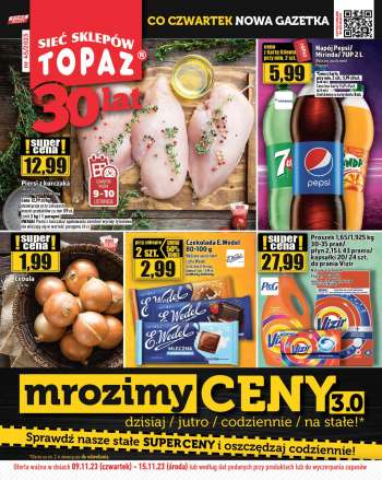 Gazetka Topaz - 9.11.2023 - 15.11.2023.