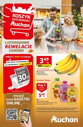 Gazetka Auchan - 9.11.2023 - 15.11.2023.