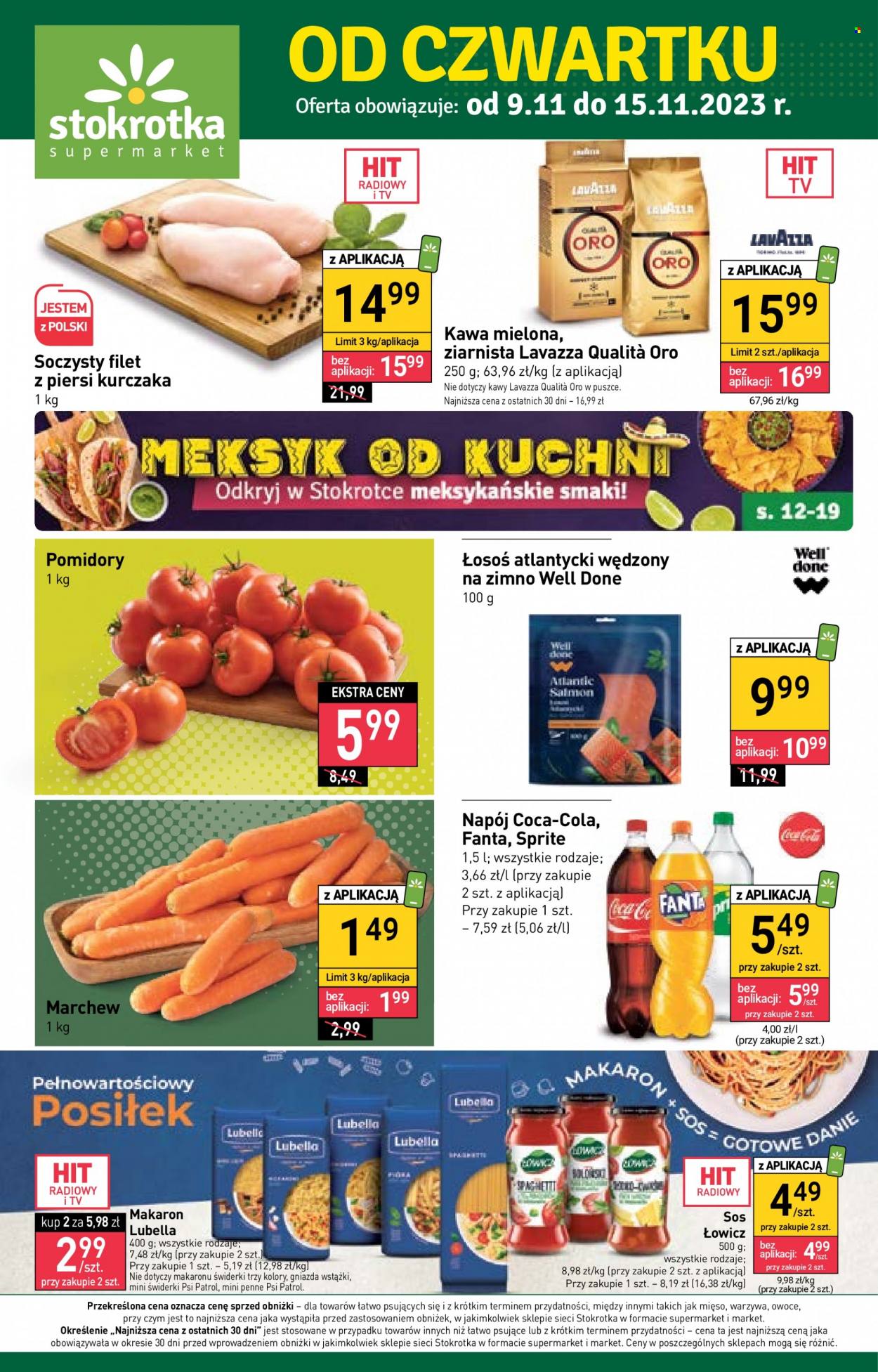 Gazetka Stokrotka Supermarket - 9.11.2023 - 15.11.2023. Strona 1