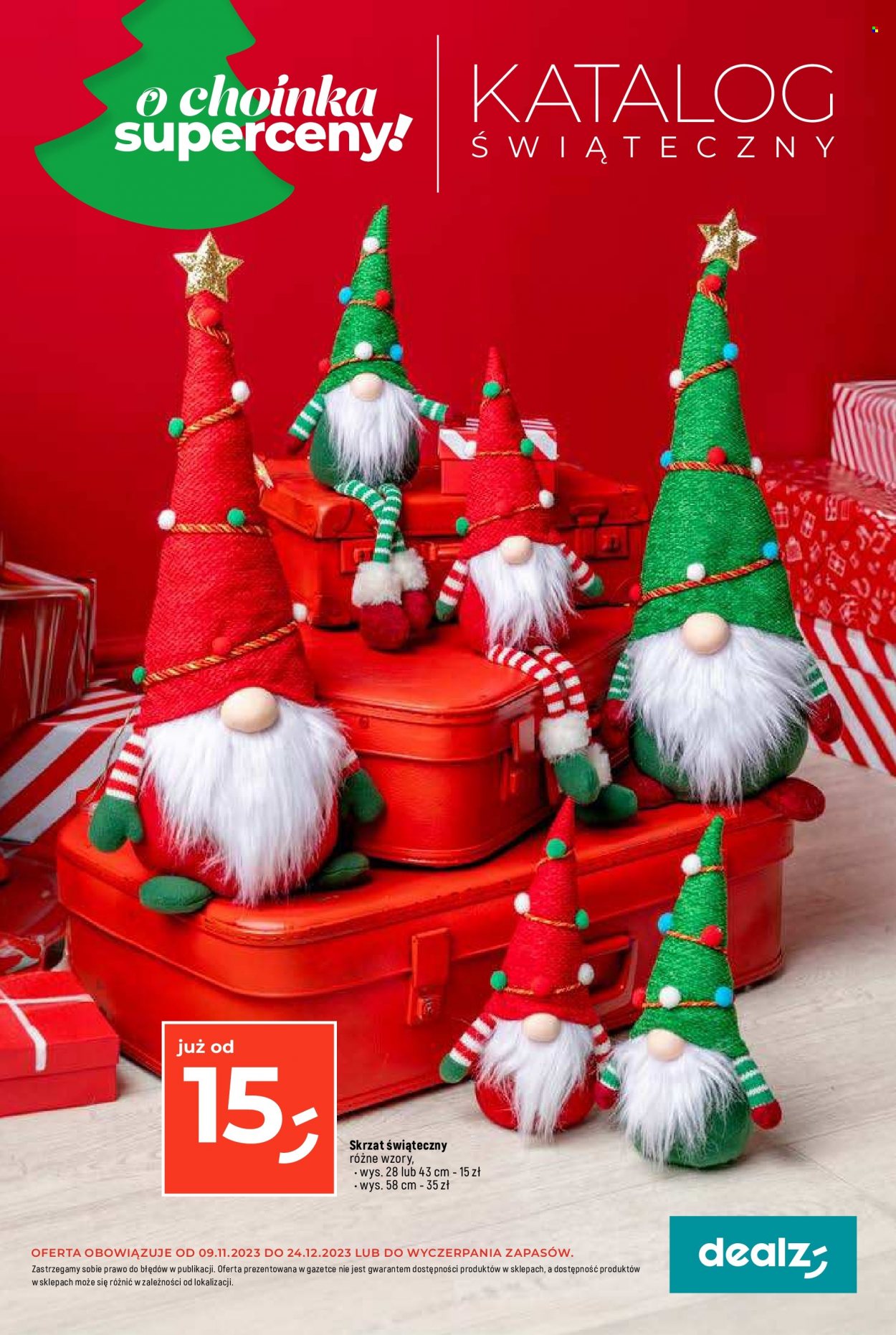 Gazetka Dealz - 9.11.2023 - 24.12.2023. Strona 1