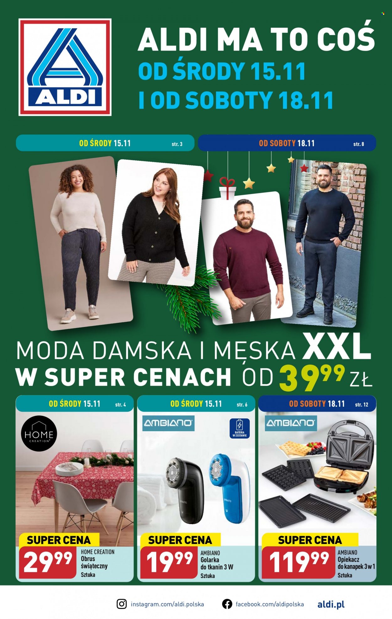 Gazetka ALDI - 15.11.2023 - 18.11.2023. Strona 1