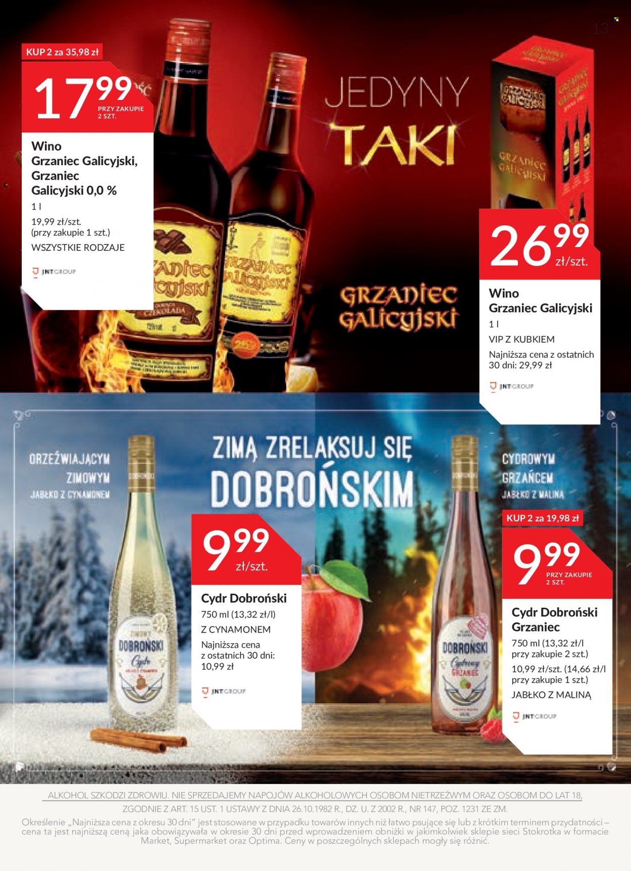 Gazetka Stokrotka Supermarket - 9.11.2023 - 6.12.2023. Strona 13