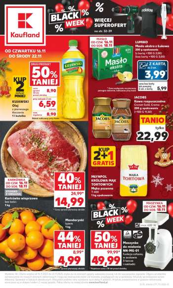 Gazetka Kaufland - 16.11.2023 - 22.11.2023.