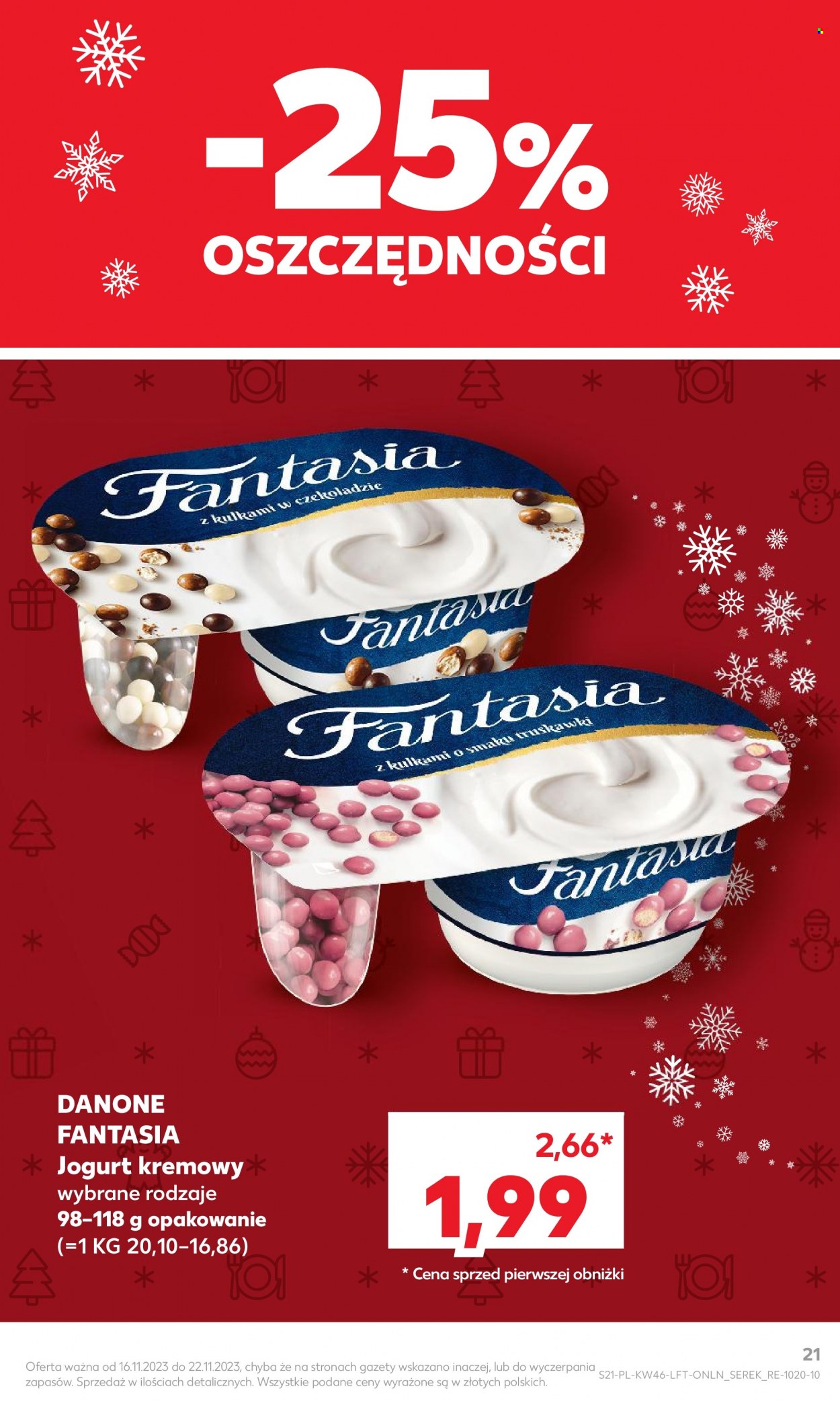 Gazetka Kaufland - 16.11.2023 - 22.11.2023. Strona 21