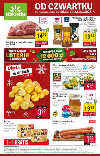 Gazetka Stokrotka Supermarket - 16.11.2023 - 22.11.2023.