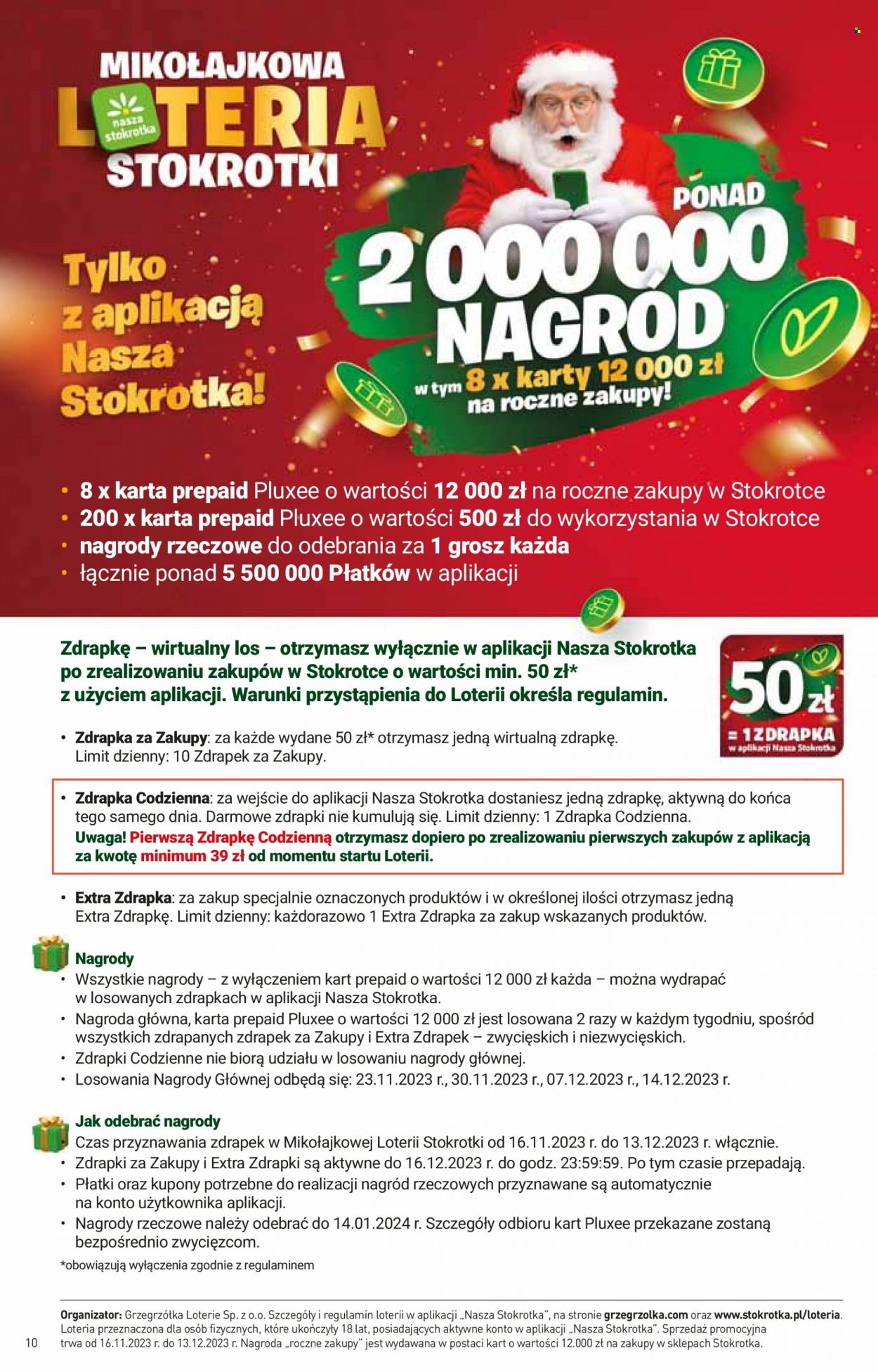 Gazetka Stokrotka Supermarket - 16.11.2023 - 22.11.2023. Strona 10