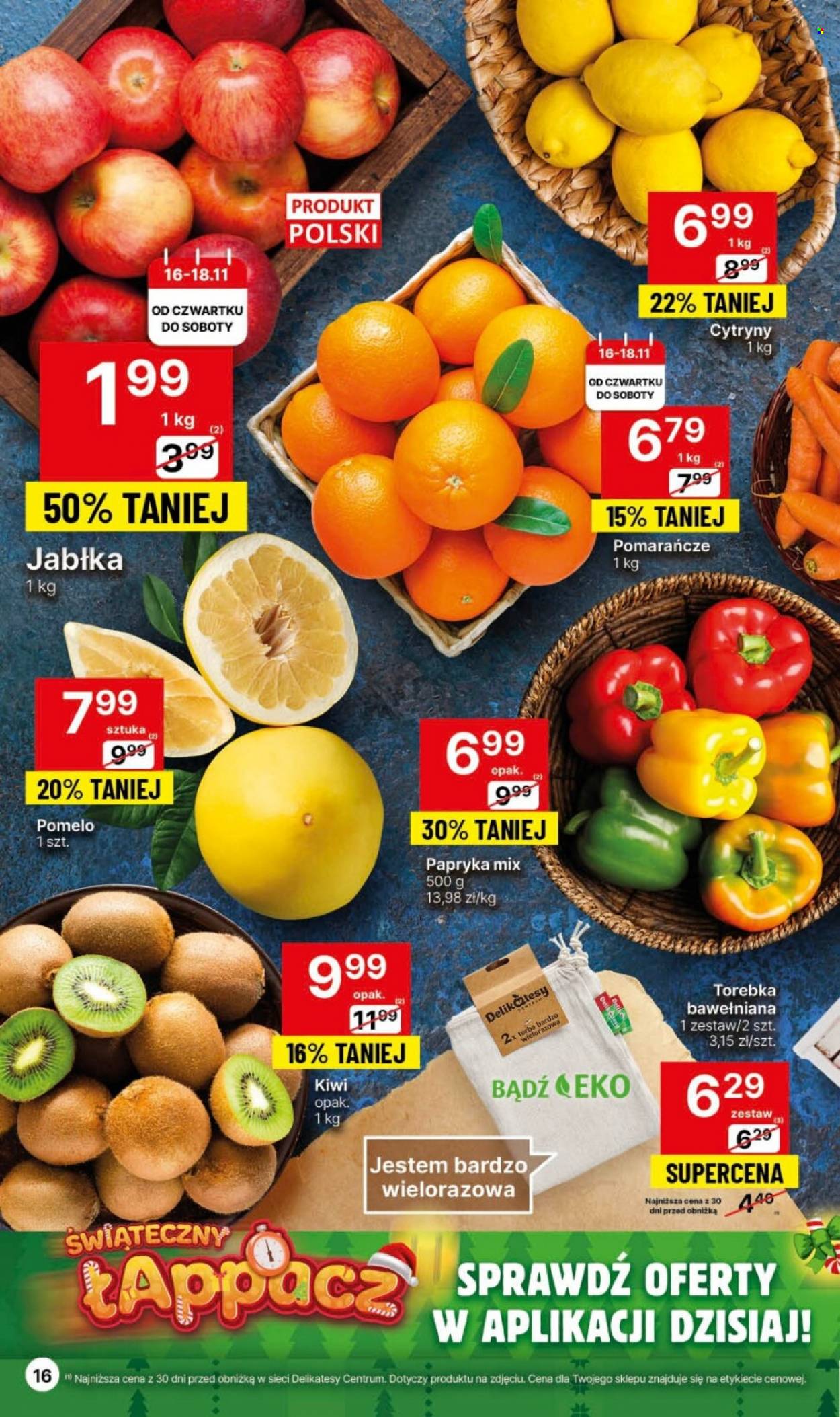 Gazetka Delikatesy Centrum - 16.11.2023 - 22.11.2023. Strona 16