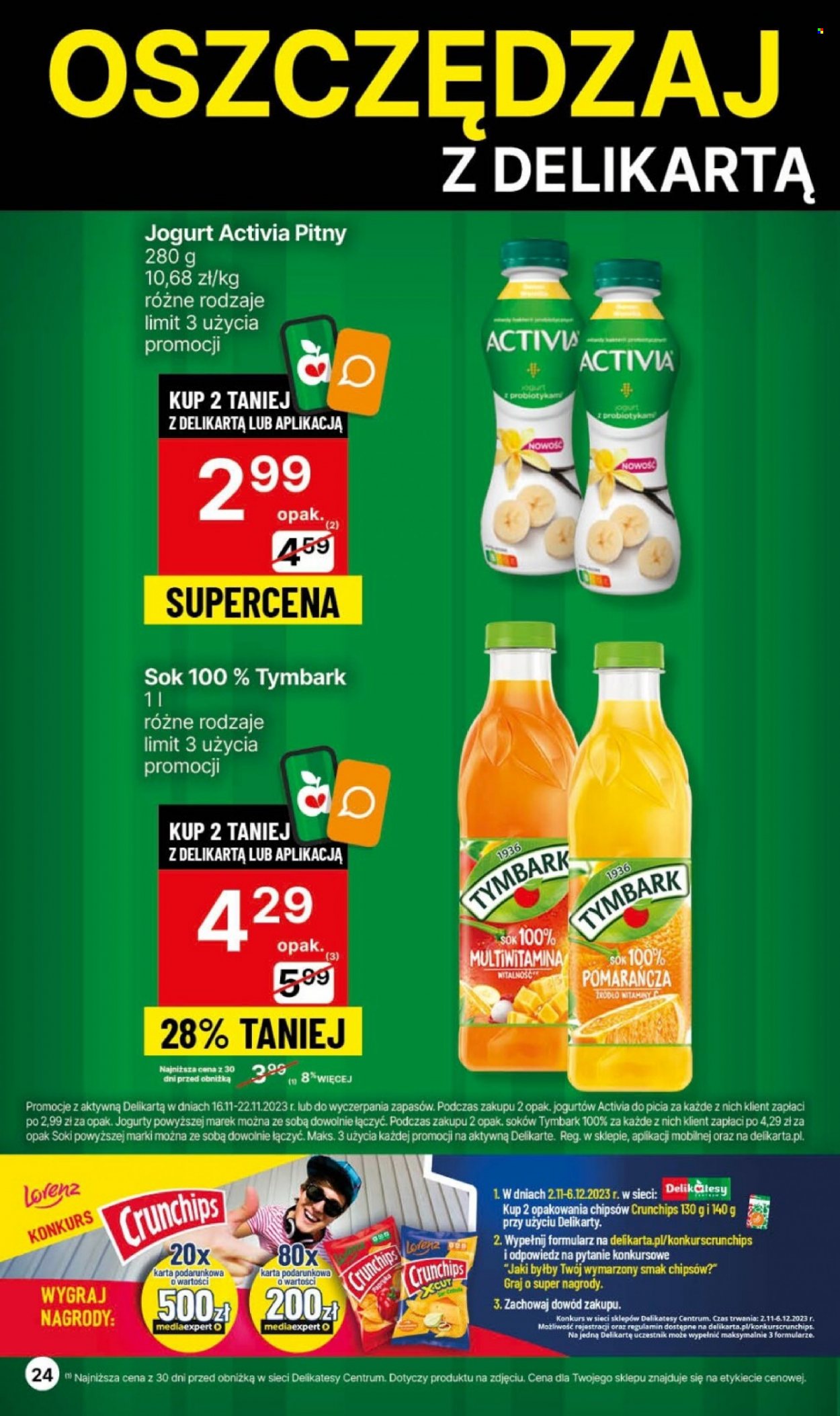 Gazetka Delikatesy Centrum - 16.11.2023 - 22.11.2023. Strona 24