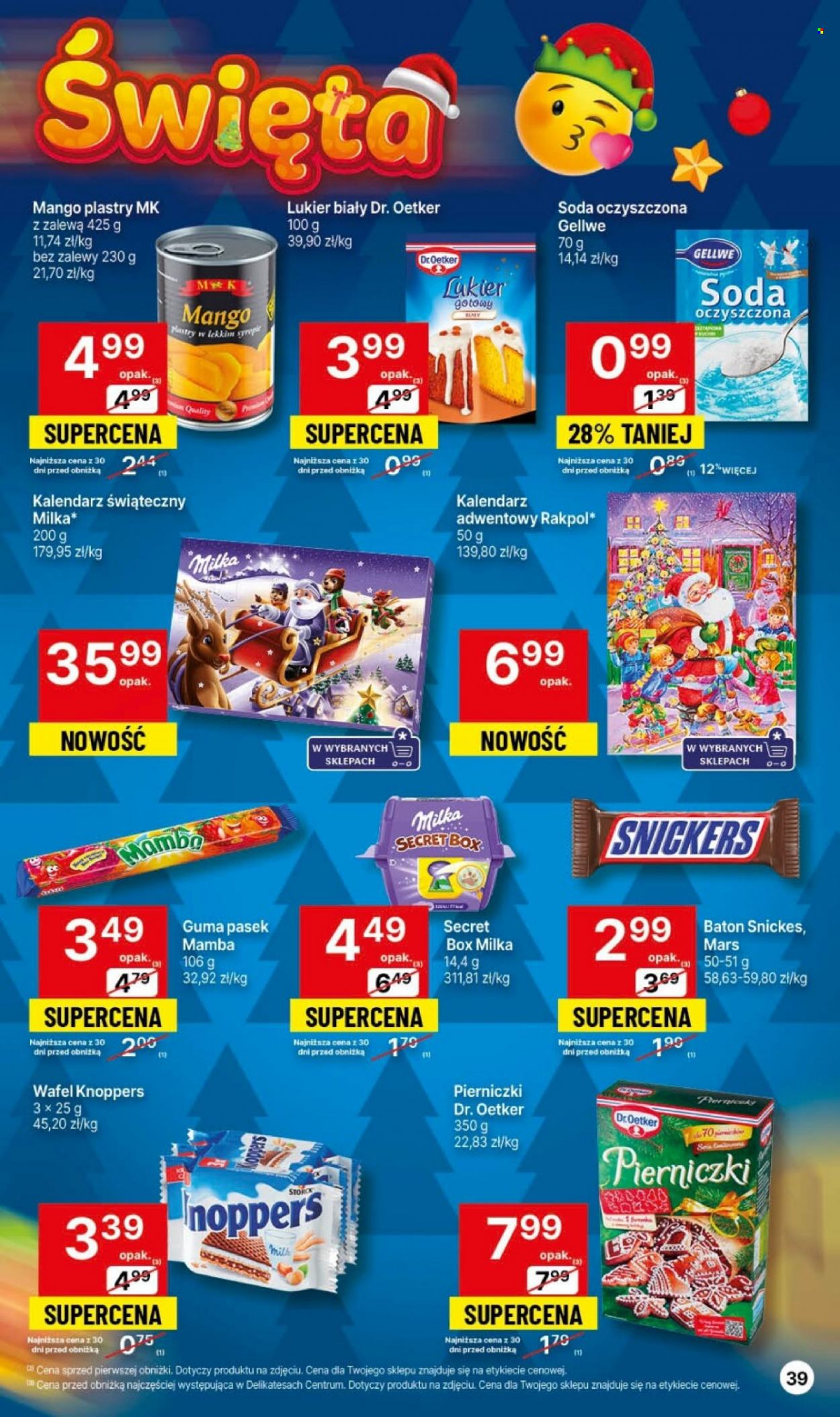 Gazetka Delikatesy Centrum - 16.11.2023 - 22.11.2023. Strona 39