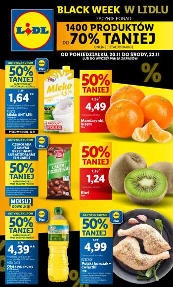 Gazetka Lidl - 20.11.2023 - 22.11.2023.