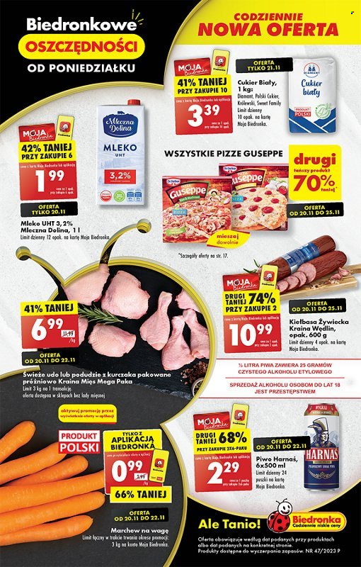 Gazetka Biedronka - 20.11.2023 - 25.11.2023. Strona 1