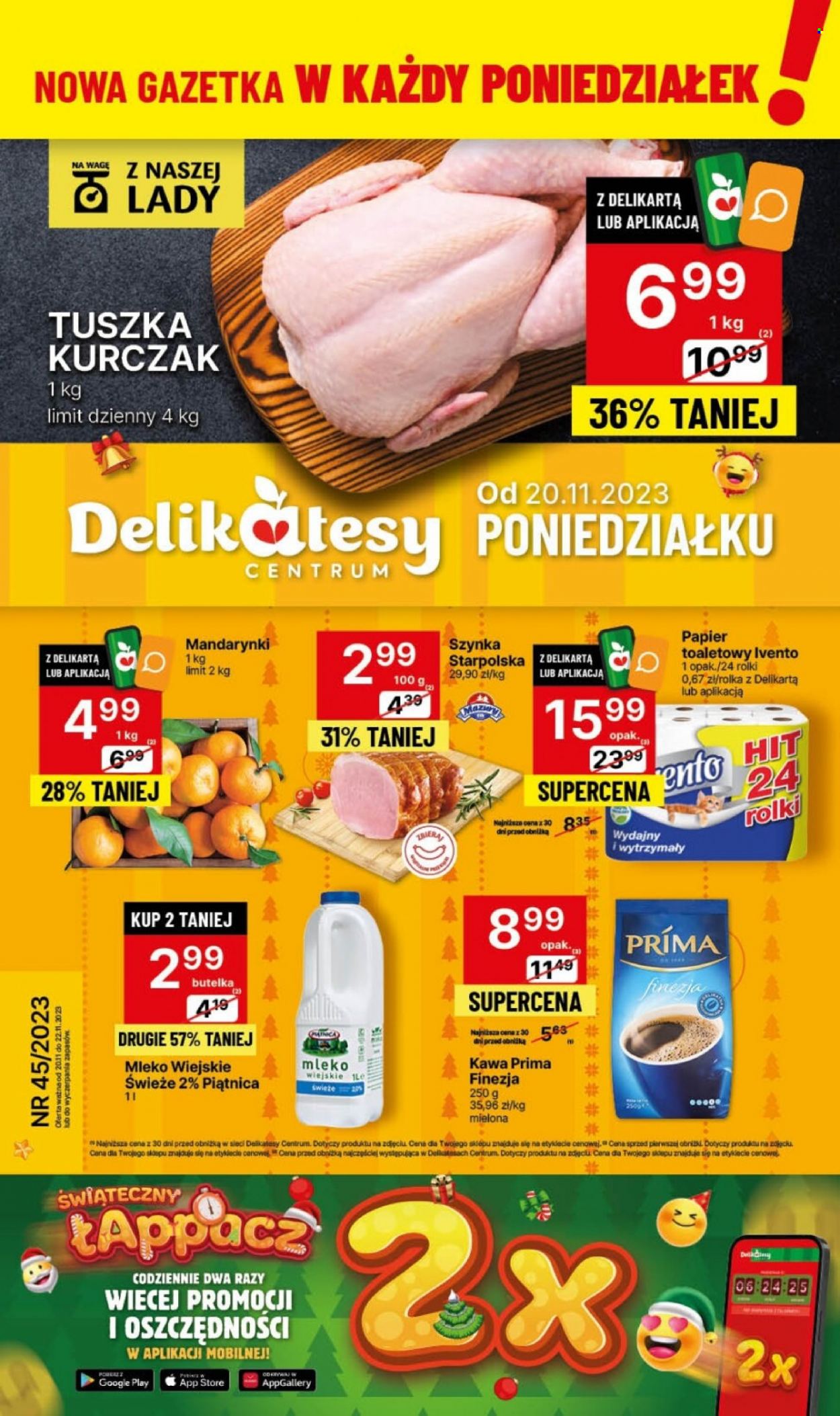 Gazetka Delikatesy Centrum - 20.11.2023 - 22.11.2023. Strona 1