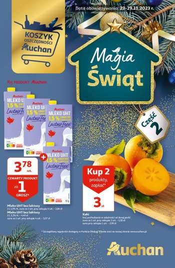 Gazetka Auchan - 23.11.2023 - 29.11.2023.