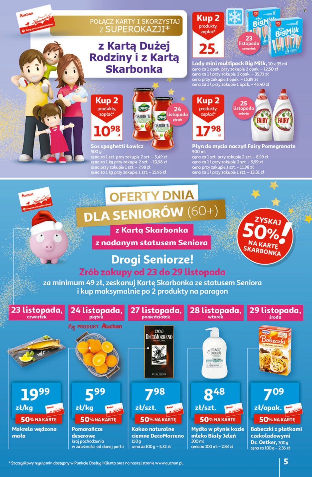 Gazetka Auchan - 23.11.2023 - 29.11.2023. Strona 5