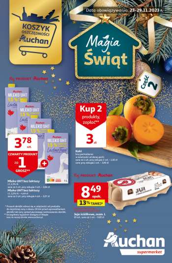 Gazetka Auchan - 23.11.2023 - 29.11.2023.