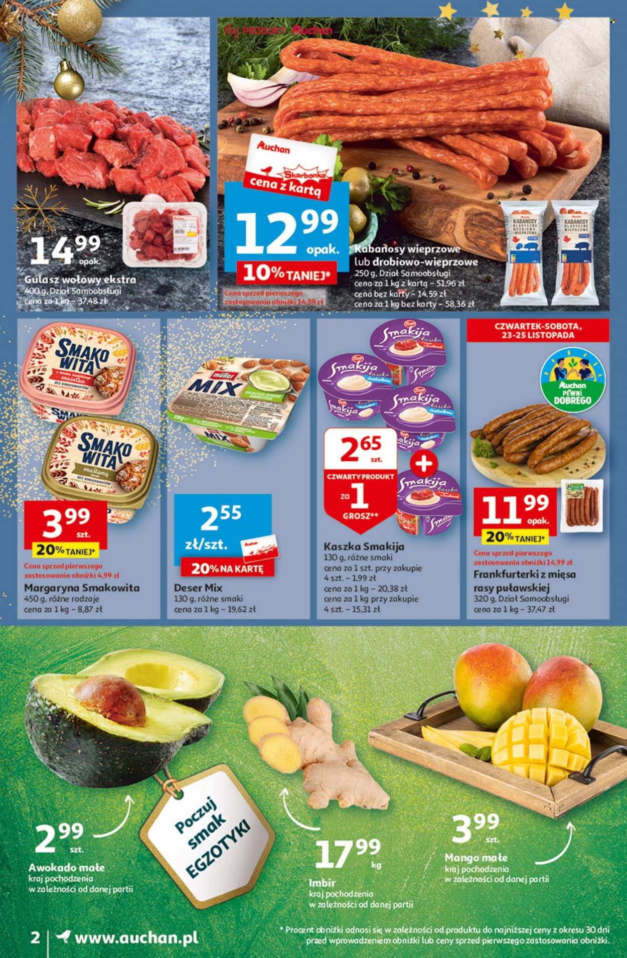 Gazetka Auchan - 23.11.2023 - 29.11.2023. Strona 2