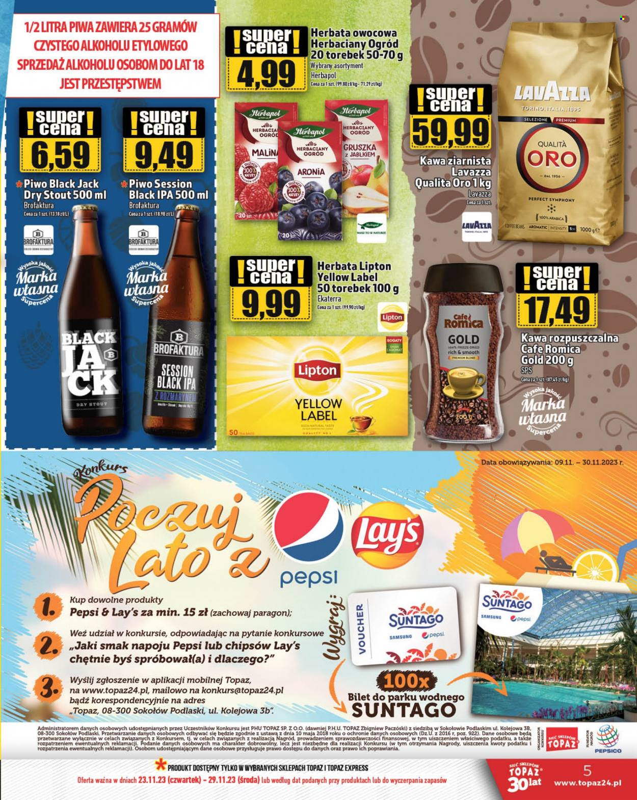 Gazetka Topaz - 23.11.2023 - 29.11.2023. Strona 5