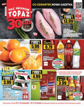 Gazetka Topaz - 23.11.2023 - 29.11.2023.