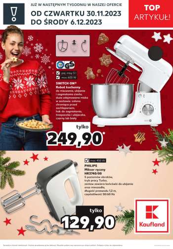 Gazetka Kaufland - 30.11.2023 - 6.12.2023.
