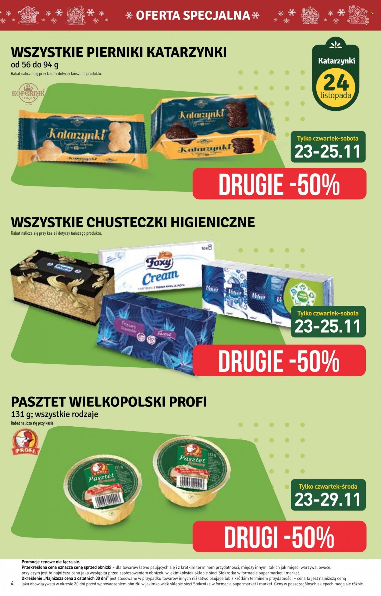 Gazetka Stokrotka Supermarket - 23.11.2023 - 29.11.2023. Strona 4