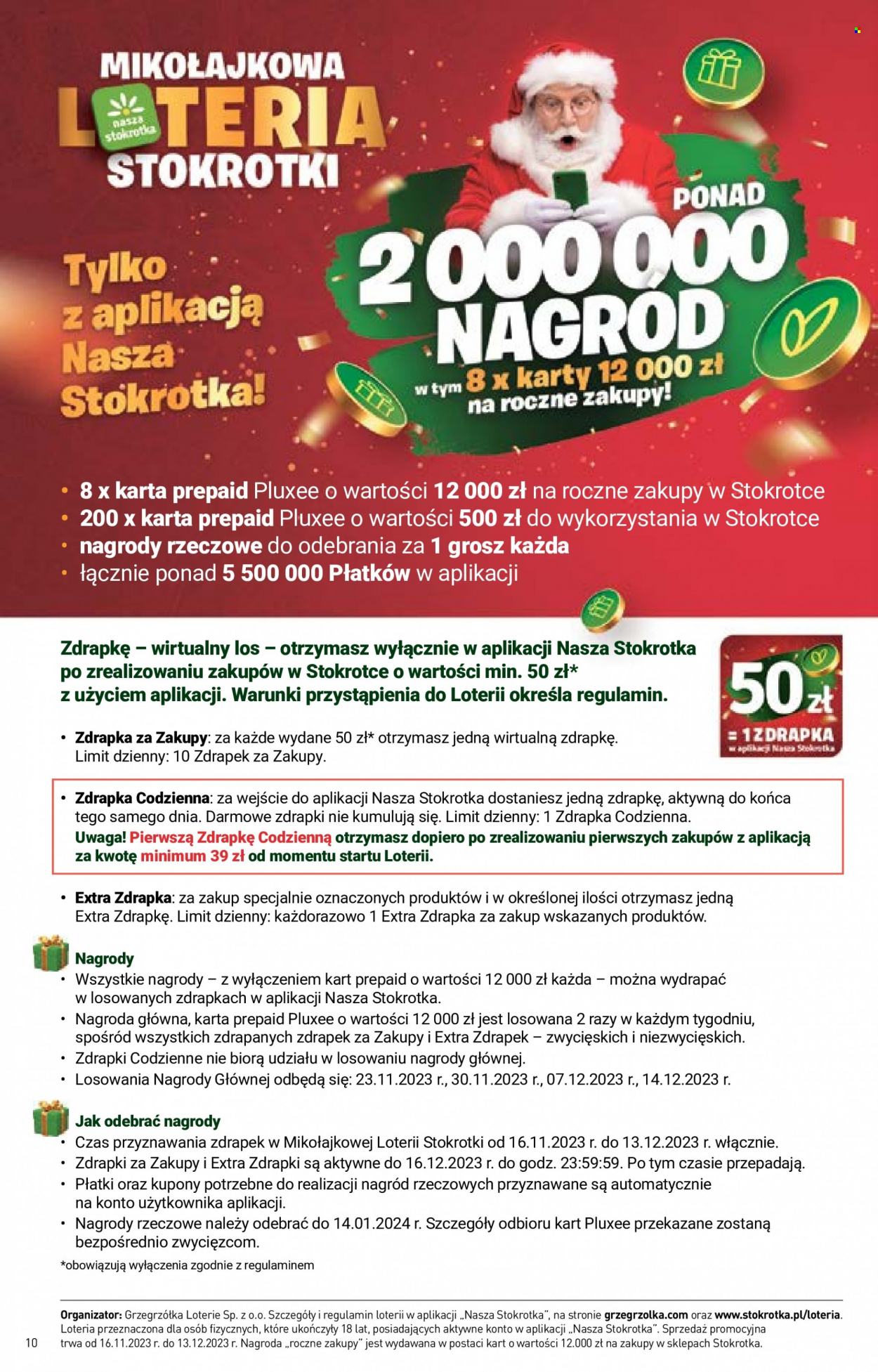 Gazetka Stokrotka Supermarket - 23.11.2023 - 29.11.2023. Strona 10