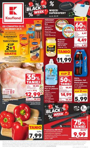 Gazetka Kaufland - 23.11.2023 - 29.11.2023.