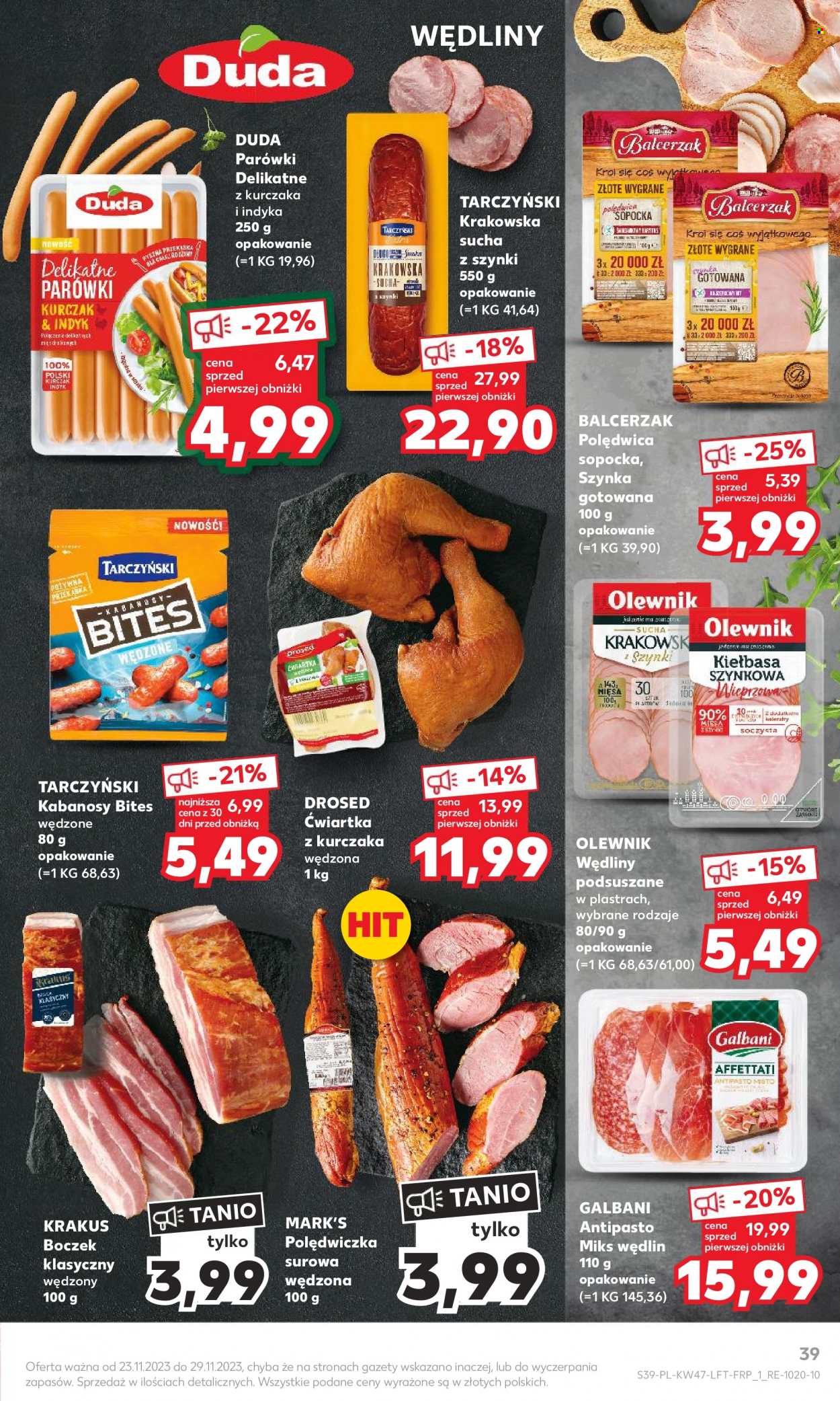 Gazetka Kaufland - 23.11.2023 - 29.11.2023. Strona 39